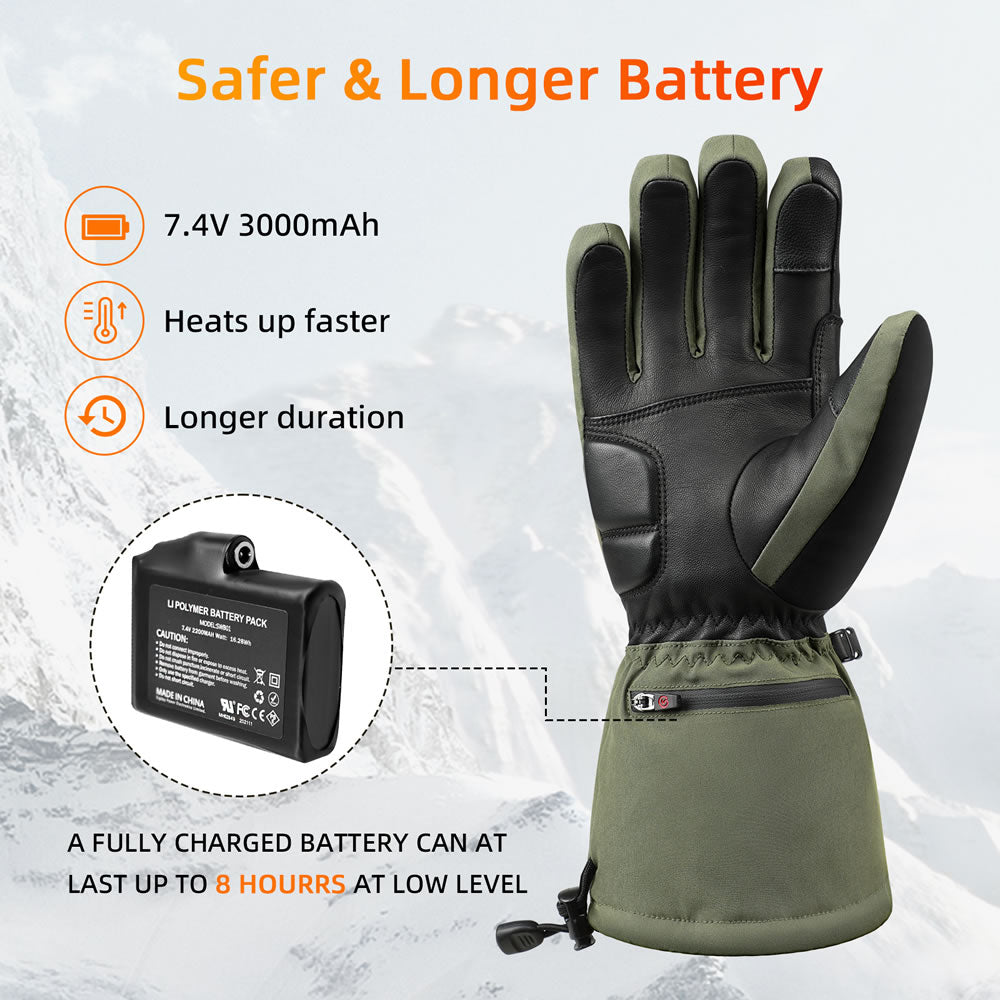 Snowboarding Gloves,Breathable Gloves -Heated Gloves | Smart gloves | Heated Footwear SKGU04FG