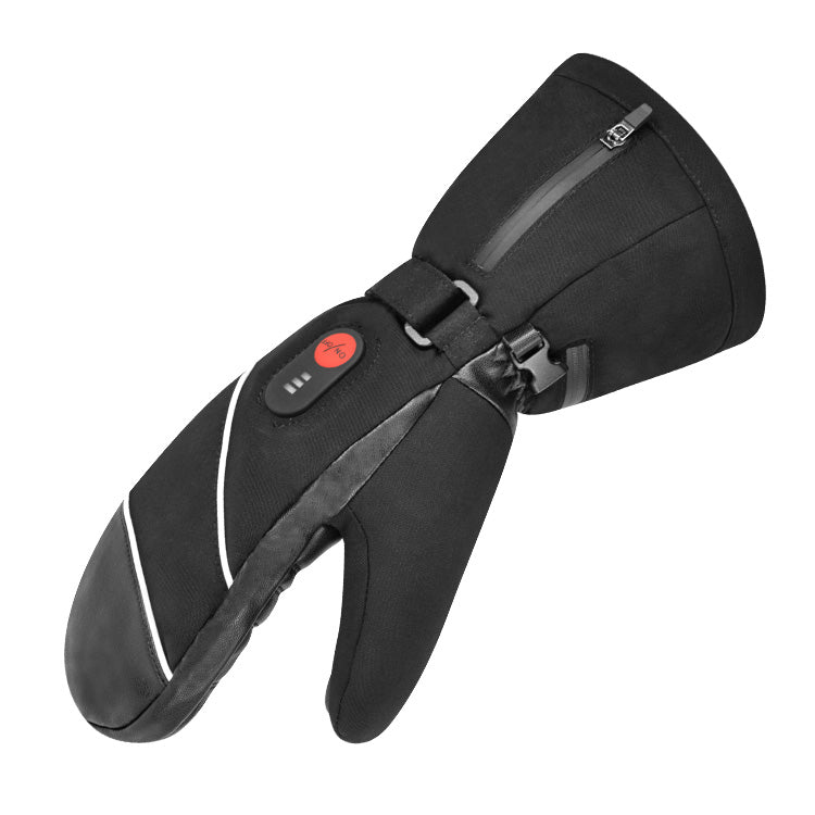 Skiing gloves,Half Leather gloves -Heated Gloves | Smart gloves | Heated Footwear   SKGUS30