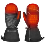 Skiing gloves,Half Leather gloves -Heated Gloves | Smart gloves | Heated Footwear   SKGUS30